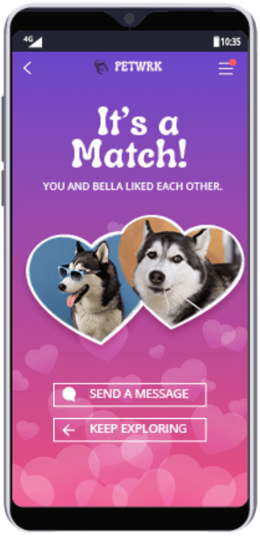 Petwrk app - matching