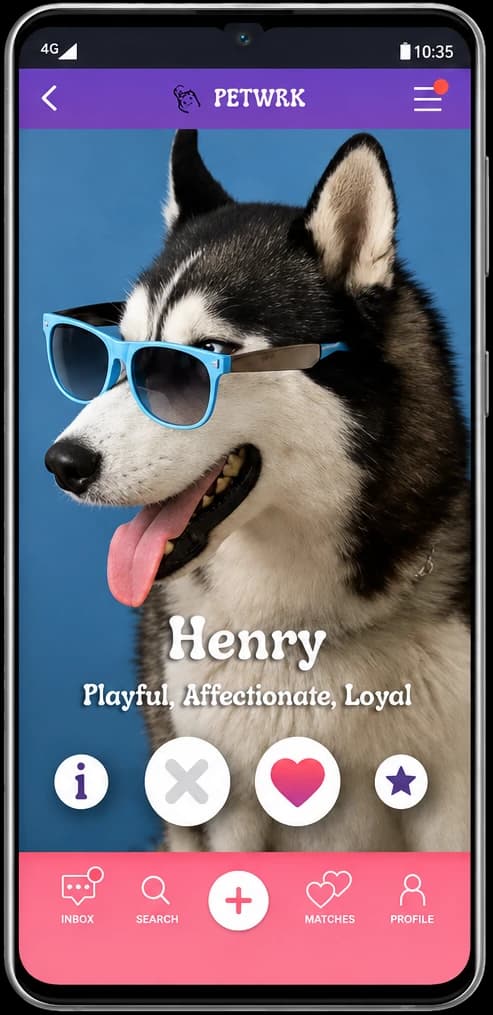 Petwrk app - discover pets